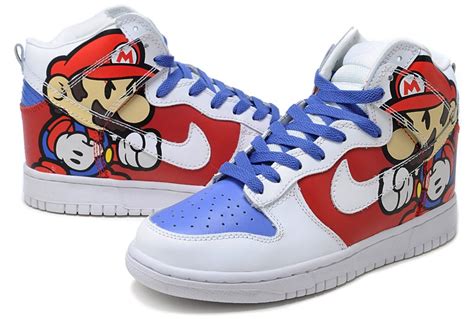 nike schuhe mario|nike super mario white dunks.